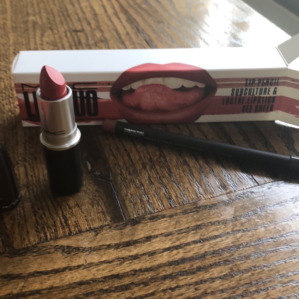 Mac lip duo in sheer and subculture